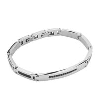 Bracelet Boccadamo Homme in Acier ABR781